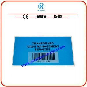 Barcode Tamper Evident Sticker Label (zx539)