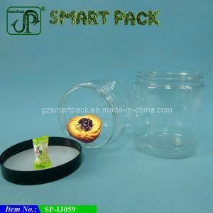 26oz Food Grade Plastic Transparent Bulk Cookie Jars