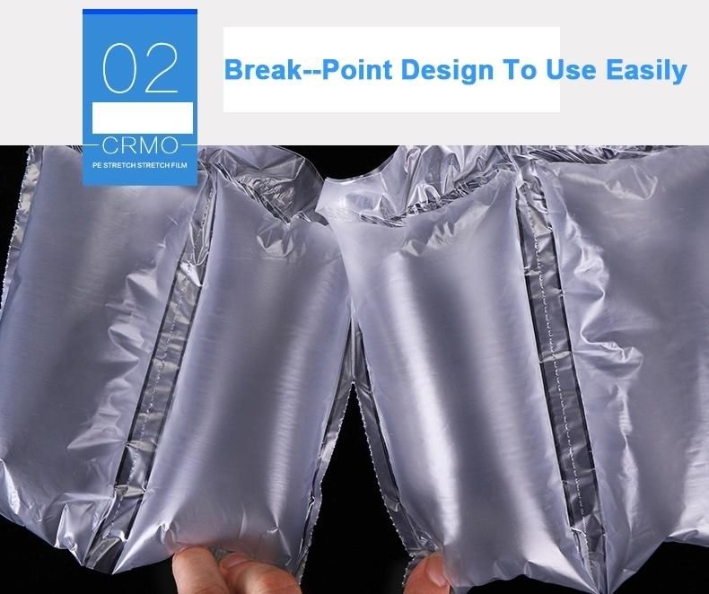 Biodegradable Durable PE Air Packaging Pillow Bag Film for Customizable Goods