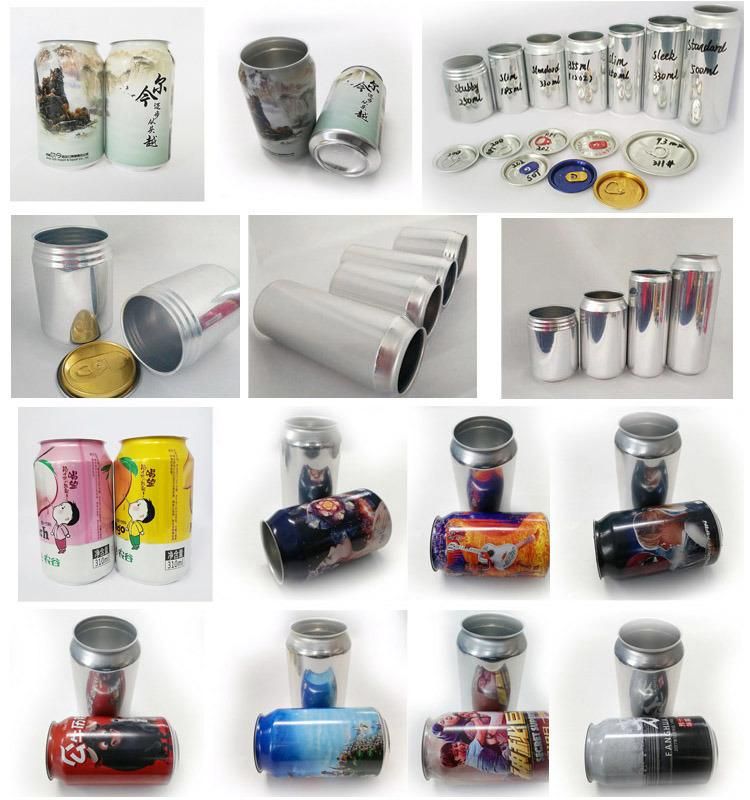 330ml Aluminium Cans Soft Drink with Lid