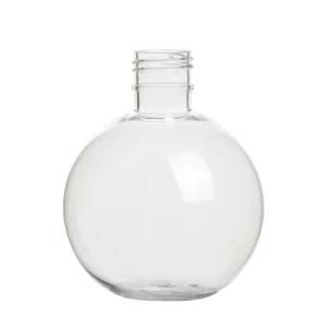 210ml 7oz Clear Spherical Ball Shape Pet Plastic Bottle Shampoo Hand Wash Bottles