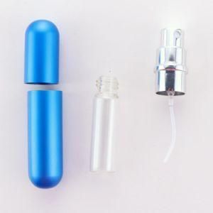10ml Mini Travel Pocket Refillable Aluminum Empty Glass Atomizer Spray Bottle