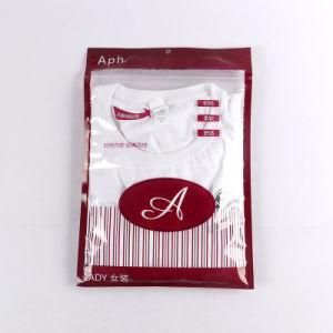Custom Printed Logo Zip Packing Bag for Garment