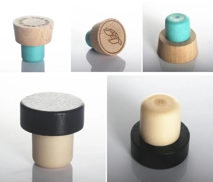 Customized Metal Zinc Alloy Luxury Cork for Liquor Glass Bottle