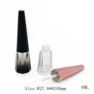 Hot Sale Round Empy Makeup Plastic Lip Gloss Tubes Gold Lip