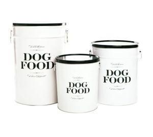 20L Dog Food Tin Bucket Carry Handle and Lock Ring China Factory