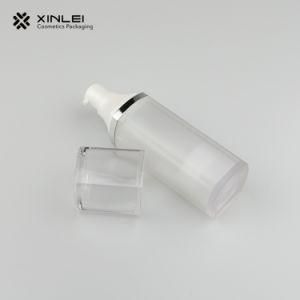 Zero Defect 50ml Clear Square Shape Makeup Cosmetic Containers