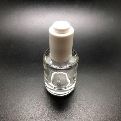 Glass Dropper Round Essential Oil Bottle Cosmetics Containers