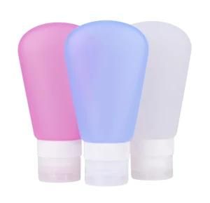 High Quality Portable Collapsible Shampoo Silicone Travel Accessories Bottles Set 3 Oz