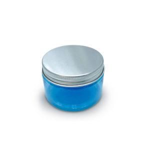 Pet Plastic Jar Cosmetics Skin Care Packaging Jar with Aluminum Cap