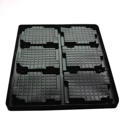 Custom PS Plastic Electronic Components Frosted Blister Tray Lining