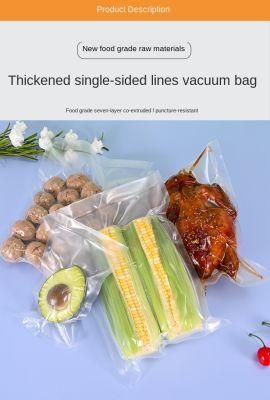 Customized Sizes Vacuum Sealer Bag Smart Resealable Food Packing Storage Vacuum Bags