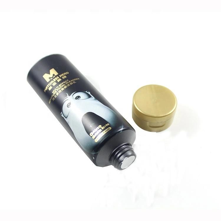 Moisture Plastic Empty Black Squeeze Cosmetic Packaging Tube Abl Tube