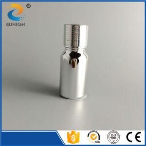 Shiny Silver Electroplating Essential Oil Glass Bottle