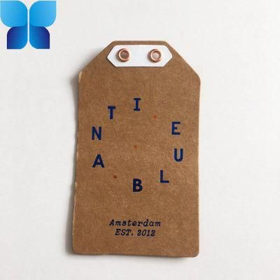 Kraft Paper Swing Tag for Jeans/Clothing/Apparel