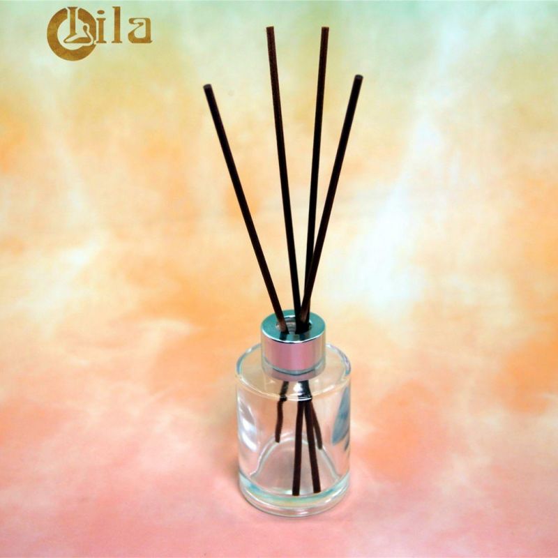 Factory Round 50ml, 60ml, 70ml Cosmetic Aromatherapy Bottles Wholesale Diffuser Glass Bottle