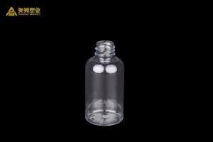 Clear Pet Lotion Bottling Round Shoulder Conditioner Bottling with Plastic Cap/Pump Head