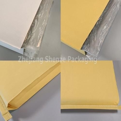Custom 10kg Paper Plastic Compound Kraft Paper Bag for Rice Packaging