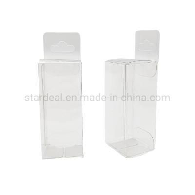 Customized Plastic Candle Boxes PVC Clear Plastic Gift Box