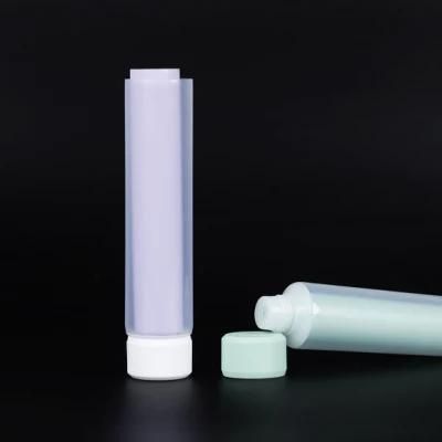 Empty Toothpaste Tube Container Plastic Cosmetic Hand Cream Eco Friendly Tube Packaging Round Tubes