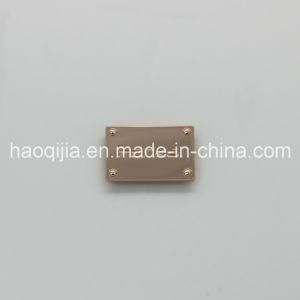 Metal Label Fashion Zinc Alloy Label Customized Label