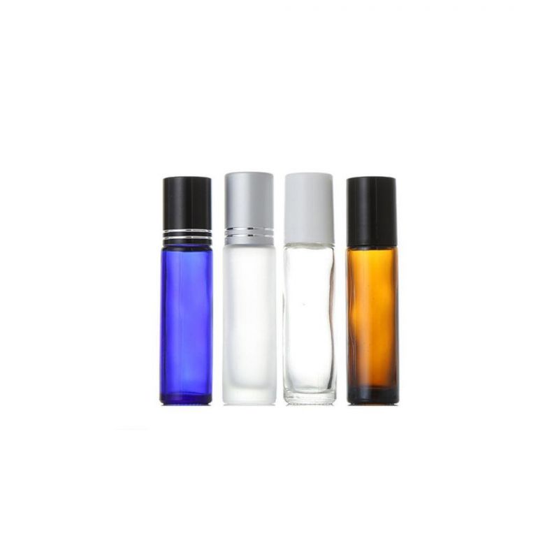 10ml Roll-on Perfume Bottle 10ml Amber Glass Roll on Bottle with Metal Roller