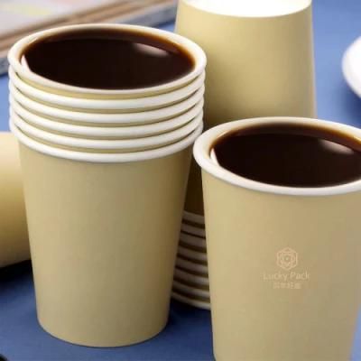 Single Wall Double Wall Ripple Wall Eco-Friendly Paper Cup for Coffee Tea