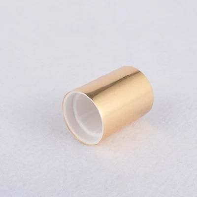 China OEM ODM Logo Customization 15ml 30ml 50ml as Material Airless Lotion Container Serum Bottle Golden Color Coated Essence Cosmetic Bottle