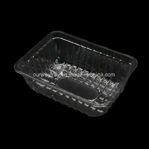 Clear Vegetable Food Grade Plastic Packaging Container