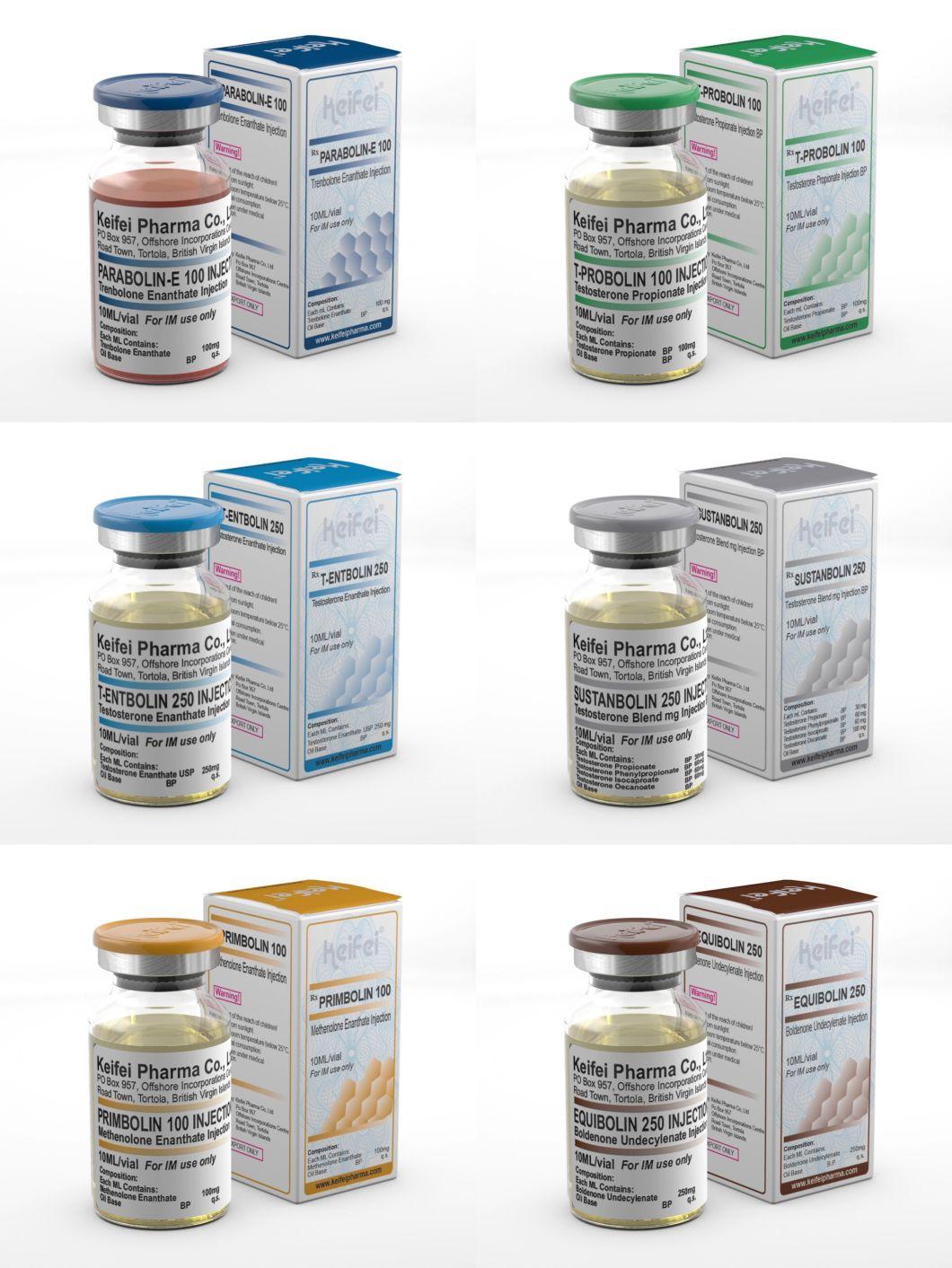 Factory Price 2ml 10ml Glass Vial Steroid Labels and Boxes