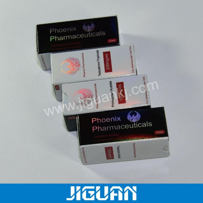 Chinese Professional Hologram 10 Ml Paper Vials Box