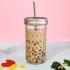 Eco-Friendly Reusable Boba Bubble Cup with Lid and Straw
