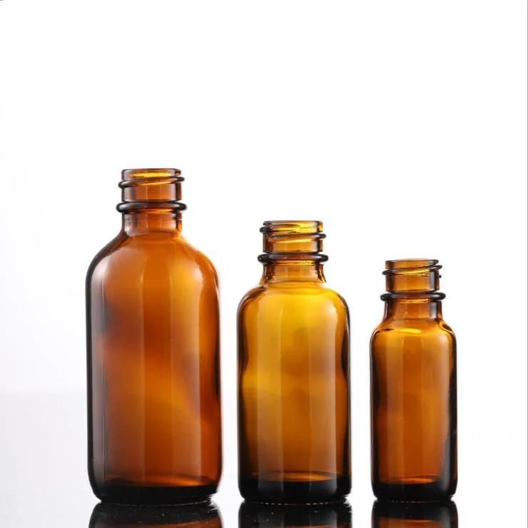 15ml 30ml 60ml 120ml 240ml 480ml Amber Boston Bottle with Bakelite Cap