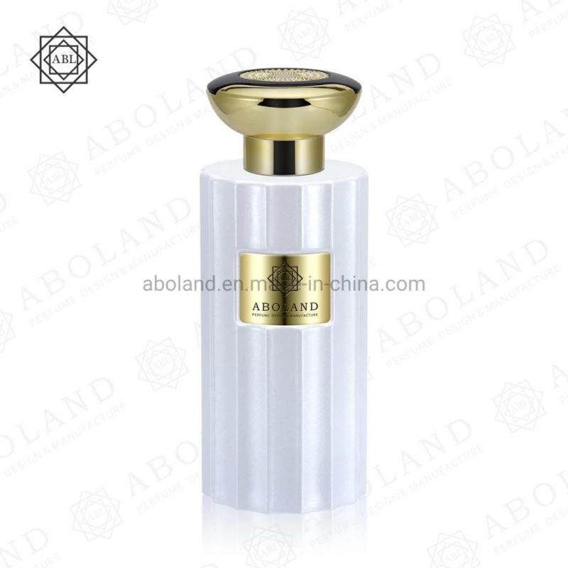 Wholesale White Cylindrical Glass Bottle -100ml Empty Perfume Bottle