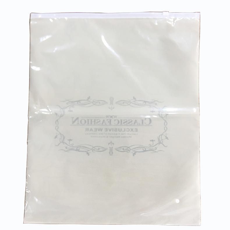Poly Bag Plastic Packaging Zipper Bag for Clothing Manufacturer