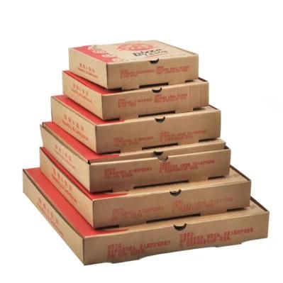 Eco-Friendly Corrugated 12 Inch Paper Pizza Box Fast Food Packaging