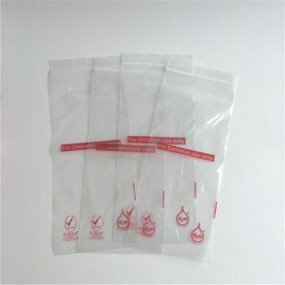 Biodegradable Custom Printing Zip Lock Bag Clear Zipper Bag with D2w