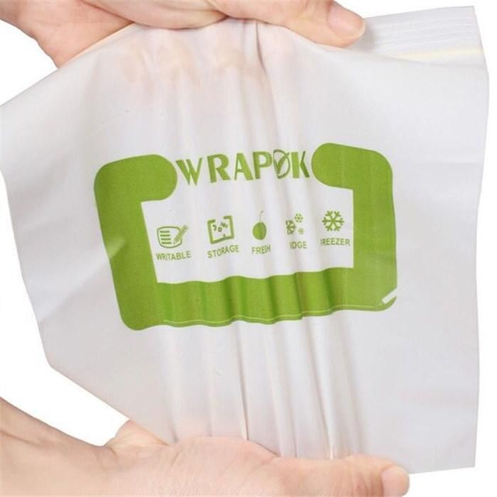 Yurui Biodegradable Eco Friendly Compostable Custom Logo Printing Plastic Food Packaging Flat Plastic Trash Garbage Bags Fully Degradable Packaging Bag