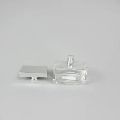 China 100ml Custom Spray Empty Square Glass Perfume Bottle