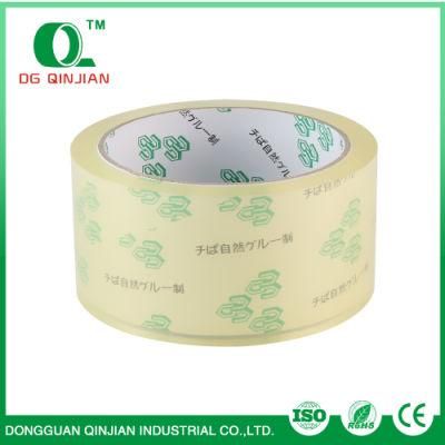 Transparent Light Yellow BOPP Adhesive Packing BOPP Tape