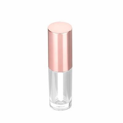 High Quality Hot Sale Rose Gold Small Cute Glitter Lip Gloss Packaging Empty Rose Gold Lip Gloss Tubes