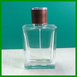 100ml Square Perfume Glass Bottle with Cap