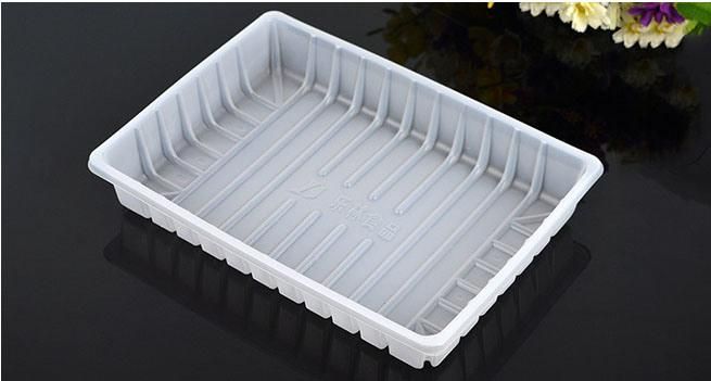 wholesale fresh food grade PP tray meat container and microwave and freezing