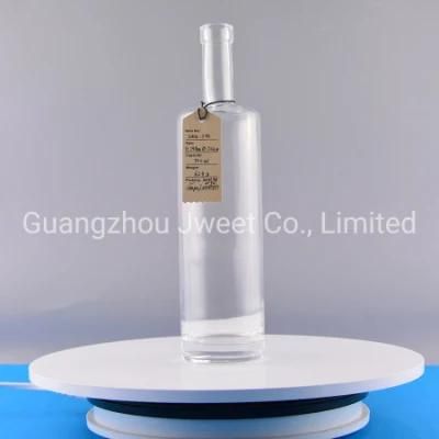 Custom Liquor Vodka Bottle 750ml Vodka Glass Wine Bottle