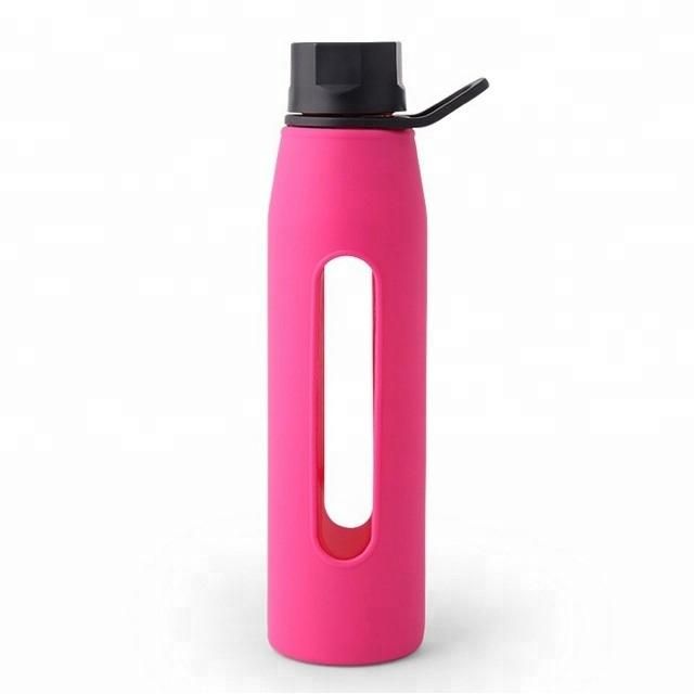 Silicone Rubber Cup Sleeve Bottle Cover Heat Resistant Anti-Slip Food Grade Various Colors Drink Bottle Silicone Sleeve Vacuum Insulated Flask Sleeve