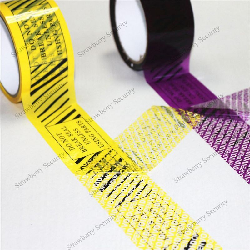 Manufacturing Popular Sale Customize Cheap & High Quality Security Adhesive Tape