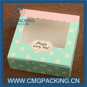 Fancy Fluted Gift Box with Clear Window