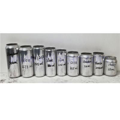 Sleek 12oz 2-Piece Aluminum Cans for Beer