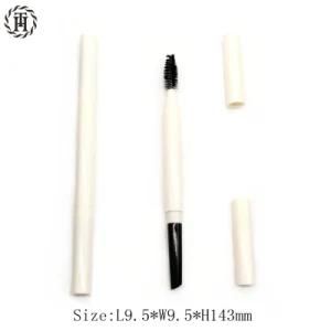 Empty Aluminum Mascara Bottle Tube with Nylon Brush