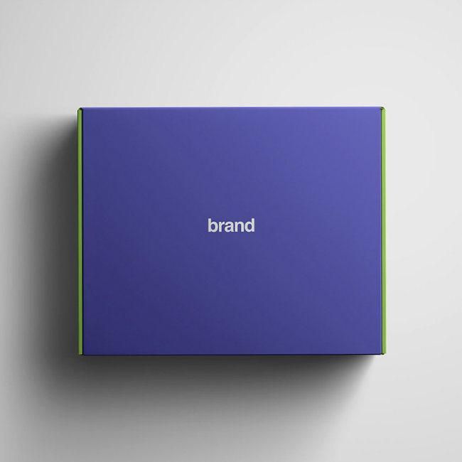 Custom Flat Folding Recyclable Corrugated Packaging Cardboard Box